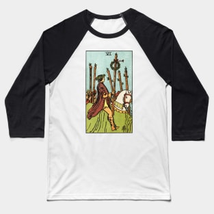 SIX OF WANDS Baseball T-Shirt